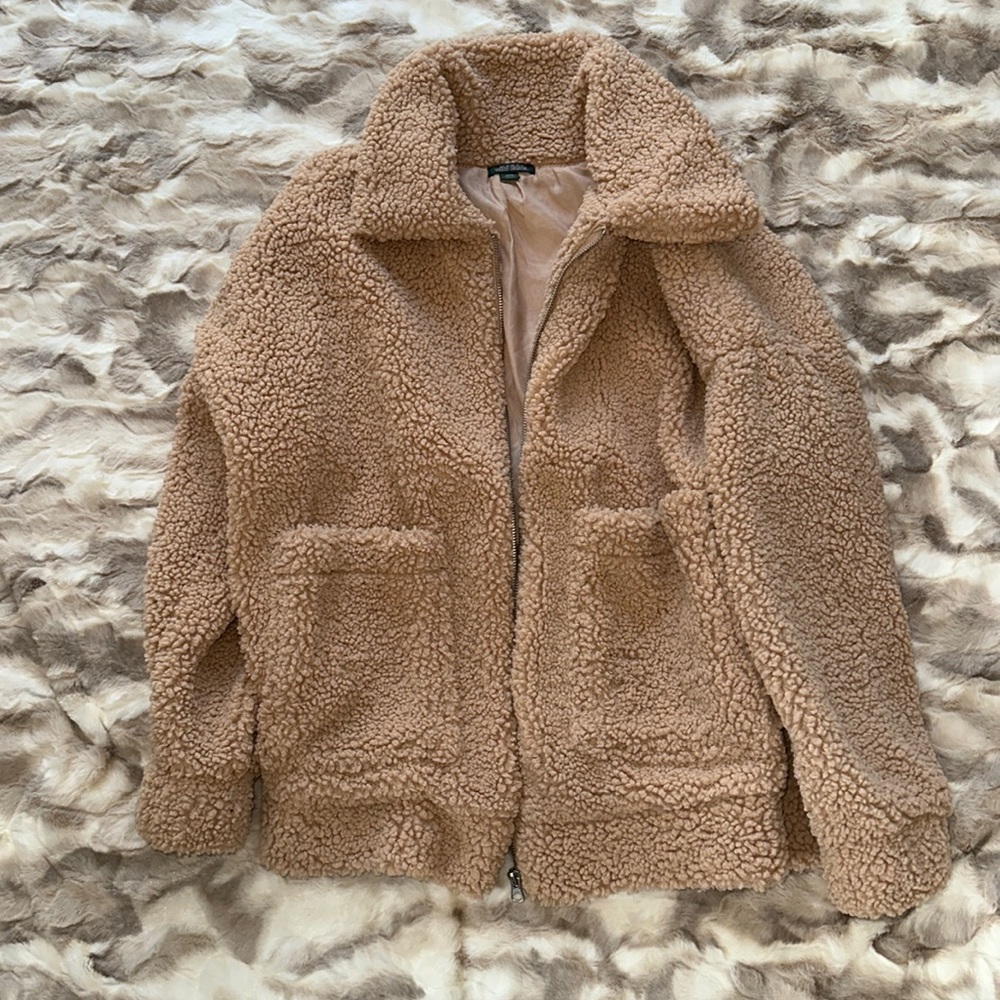 NWOT Teddy Jacket XS/S